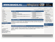 Tablet Screenshot of mands.hu